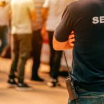 Agent de sécurité en événement