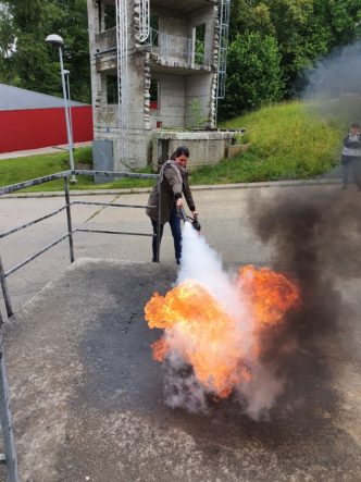 Extinction en milieu ouvert